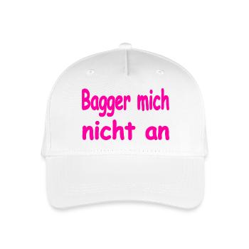 Party - Kinder Bio Basecap - Weiß - Vorne