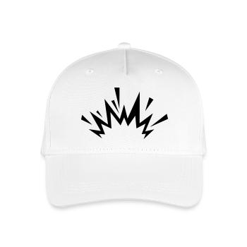 Explosion de bande dessinée - Casquette de baseball bio Enfant - blanc - Devant