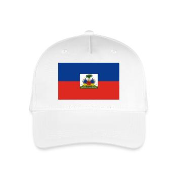 Haiti - Casquette de baseball bio Enfant - blanc - Devant