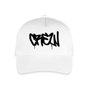 CREW - Casquette de baseball bio Enfant - blanc - Devant