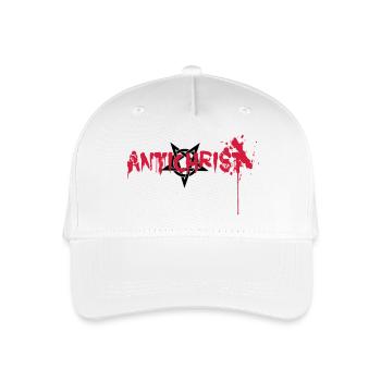 Antichrist Blood Petrangram - Organic Kids’ Baseball Cap - white - Front