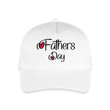 Fête des pères - Casquette de baseball bio Enfant - blanc - Devant