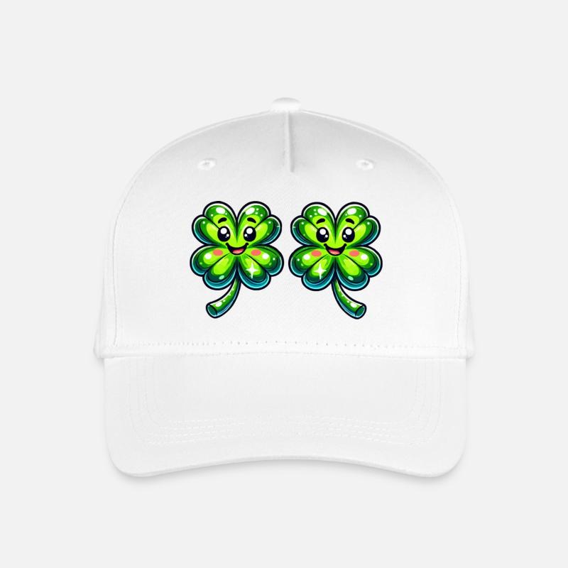 Kleeblätter Kleeblatt - Kinder Bio Basecap - Weiß