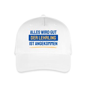 Everything will be fine - Organic Kids’ Baseball Cap - white - Front