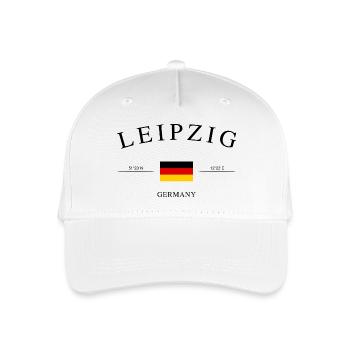 Leipzig Germany – Holiday Souvenir & Gift - Organic Kids’ Baseball Cap - white - Front