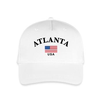 Atlanta, USA - Kinder Bio Basecap - Weiß - Vorne