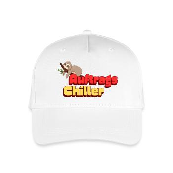 Auftragschiller Sloth - Kinder Bio Basecap - Weiß - Vorne