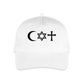 coexist - Kinder Bio Basecap - Weiß - Vorne