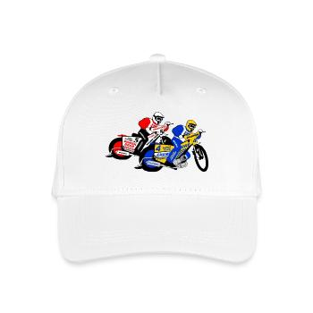 Speedway Racing - Kinder Bio Basecap - Weiß - Vorne