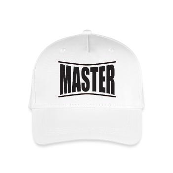 Master Slave BDSM Bondage dominiert Herrin Fetisch - Kinder Bio Basecap - Weiß - Vorne