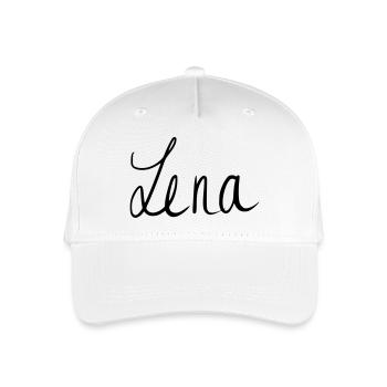 Lena - Organic Kids’ Baseball Cap - white - Front