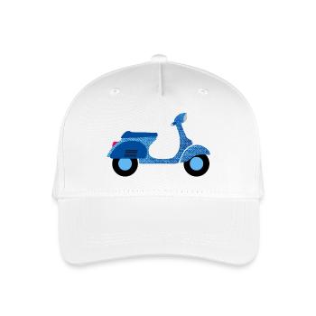 Roller Jeans Sommer Italien Freiheit Urlaub Retro - Kinder Bio Basecap - Weiß - Vorne