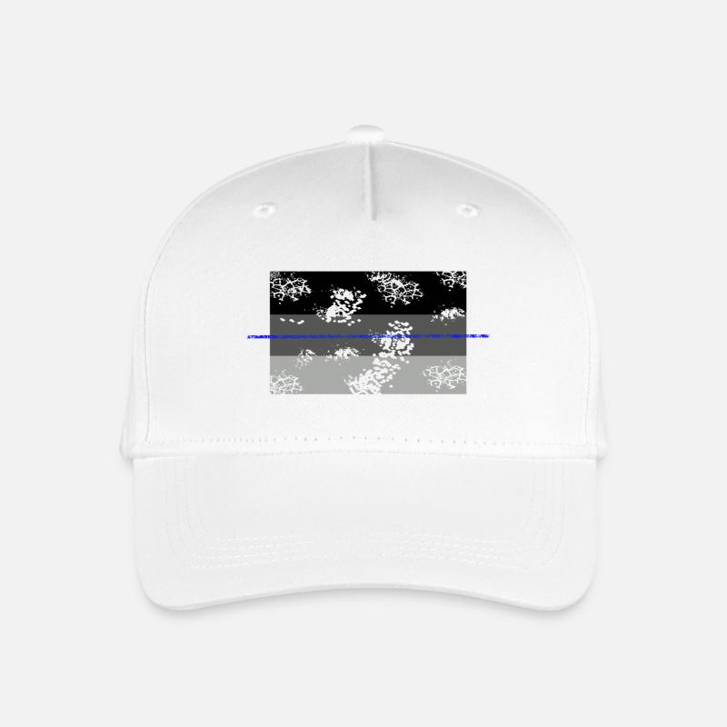 Shadow used blueline - Kinder Bio Basecap - Weiß