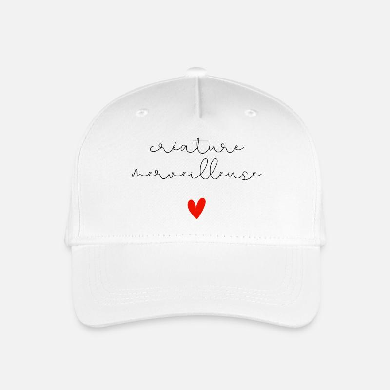 Wonderful Creature - Organic Kids’ Baseball Cap - white