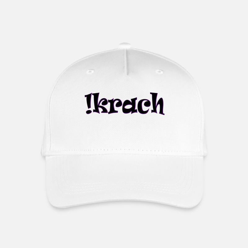 Krach - Kinder Bio Basecap - Weiß