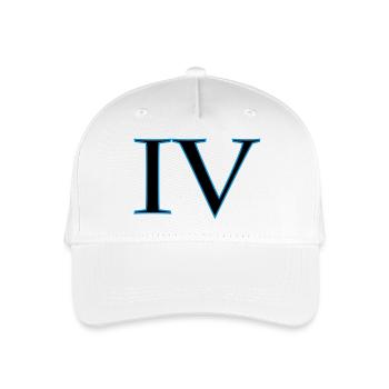 roman4 - Kinder Bio Basecap - Weiß - Vorne