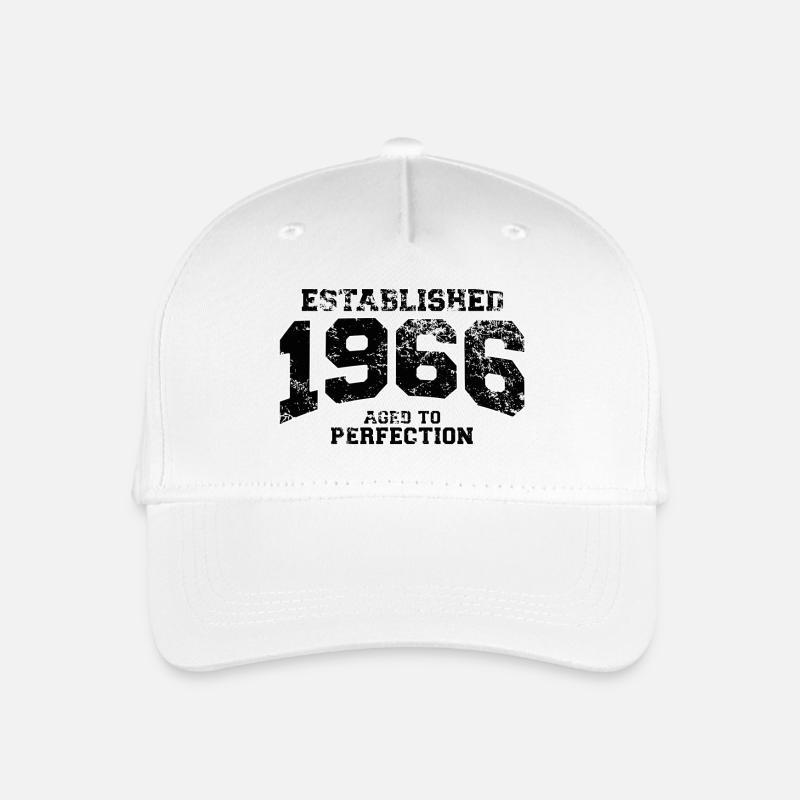 establishes 1966 - aged to perfection - Kinder Bio Basecap - Weiß