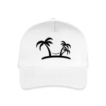 palm - Kinder Bio Basecap - Weiß - Vorne