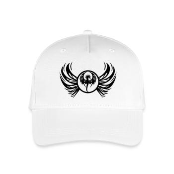 dragon_wappen - Kinder Bio Basecap - Weiß - Vorne