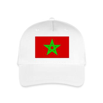 Morocco - Organic Kids’ Baseball Cap - white - Front