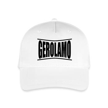 T-Shirt Gerolamo T-Shirt Geschenkidee - Kinder Bio Basecap - Weiß - Vorne
