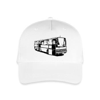 Setra Bus Setra S215 UL - Kinder Bio Basecap - Weiß - Vorne