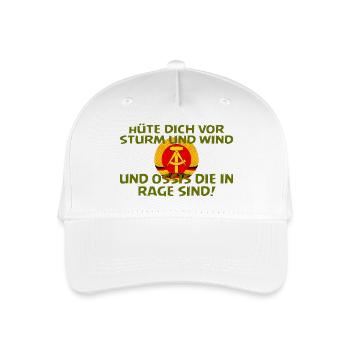 SSW27 OSSIS IN RAGE - Kinder Bio Basecap - Weiß - Vorne