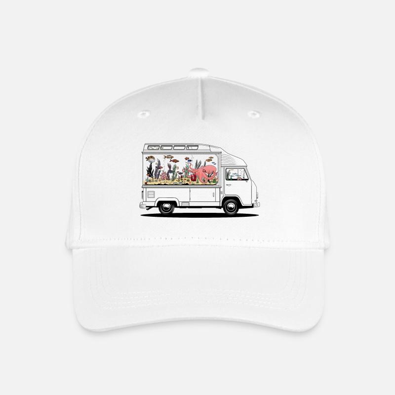 Camperarium - Casquette de baseball bio Enfant - blanc