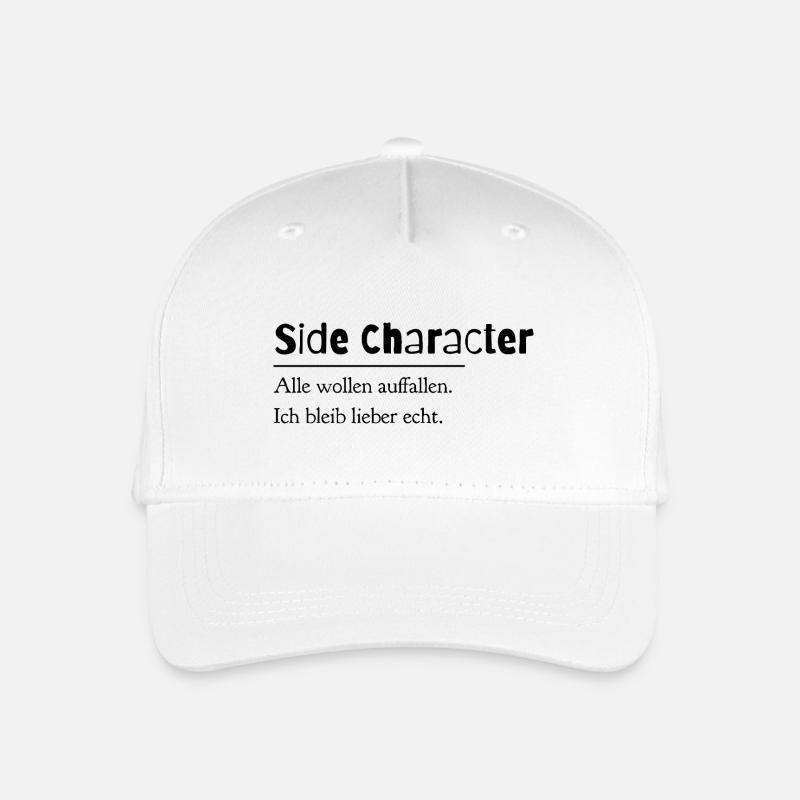 Side Character - Kinder Bio Basecap - Weiß
