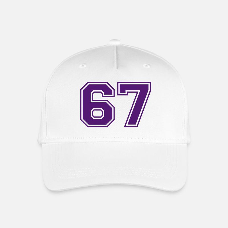 67 - Kinder Bio Basecap - Weiß