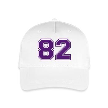 82 - Kinder Bio Basecap - Weiß - Vorne