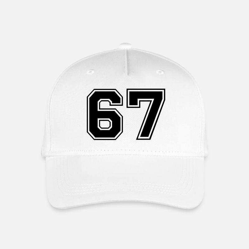67 - Kinder Bio Basecap - Weiß