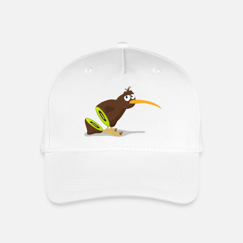 Kiwi bird - Kinder Bio Basecap - Weiß