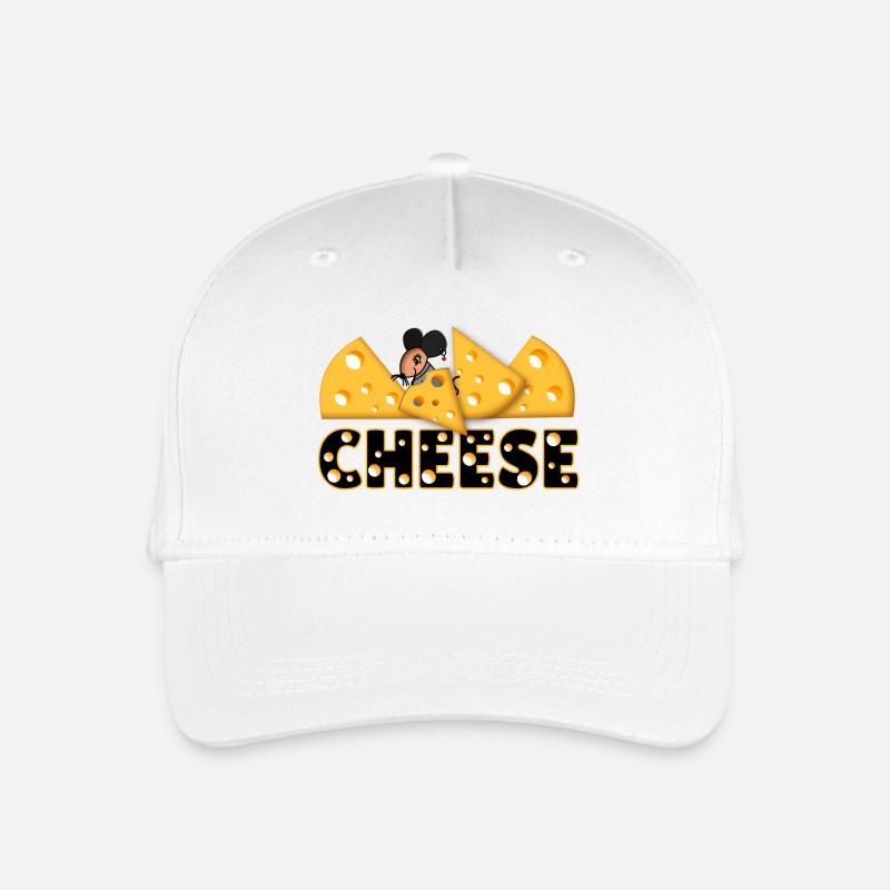 Cheese - Kinder Bio Basecap - Weiß