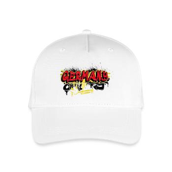 Drapeaux graffitis allemands - Casquette de baseball bio Enfant - blanc - Devant