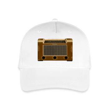 vieille radio à tube - d’occasion - Casquette de baseball bio Enfant - blanc - Devant