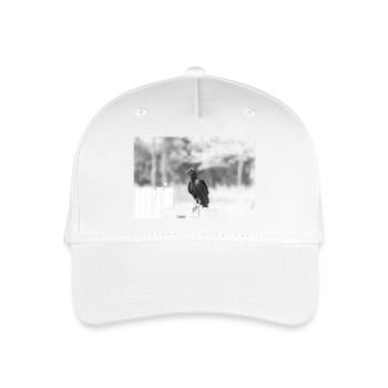 The vulture - Organic Kids’ Baseball Cap - white - Front