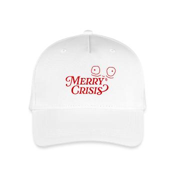 Merry Crisis - Kinder Bio Basecap - Weiß - Vorne