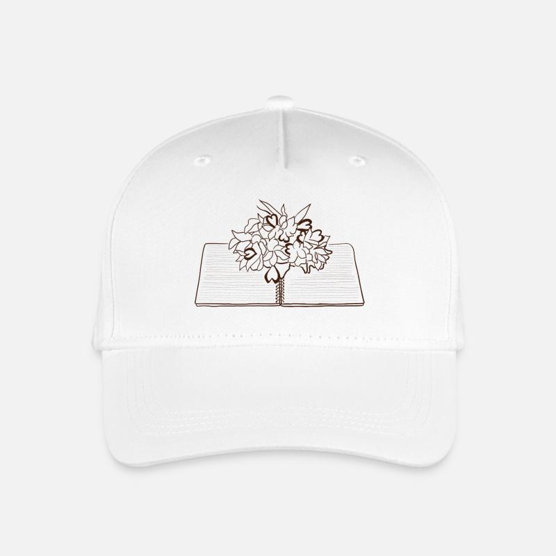 Schreiben stärkt - Kinder Bio Basecap - Weiß