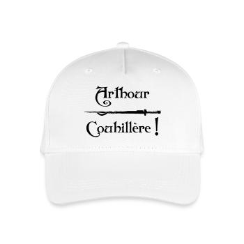 Arthour Couhillère! - Kinder Bio Basecap - Weiß - Vorne