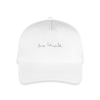 City Silhouette / Skyline Dortmund - Organic Kids’ Baseball Cap - white - Front
