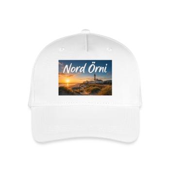 Nord Örni Norderney  - Kinder Bio Basecap - Weiß - Vorne