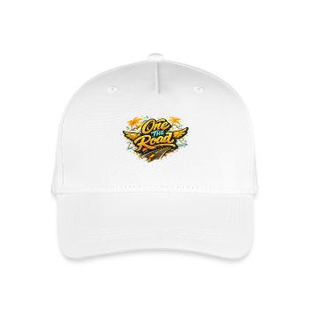 Ont_the_Road - Kinder Bio Basecap - Weiß - Vorne