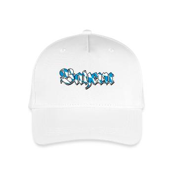 Bayern meine Heimat - Servus - Gruß aus Bayern - Kinder Bio Basecap - Weiß - Vorne