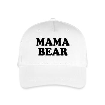 Mama bear - Kinder Bio Basecap - Weiß - Vorne