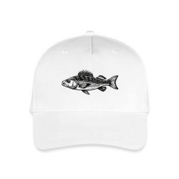 Bar - Pêcheur - Cadeau - Casquette de baseball bio Enfant - blanc - Devant