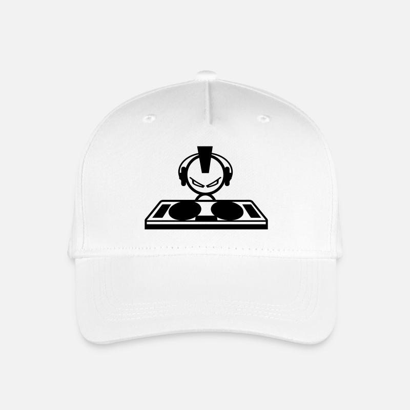 DJ - Casquette de baseball bio Enfant - blanc