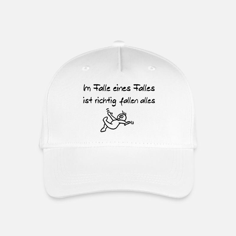Im Falle eines Falles - Kinder Bio Basecap - Weiß
