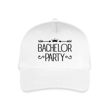Bachelor Party - Casquette de baseball bio Enfant - blanc - Devant