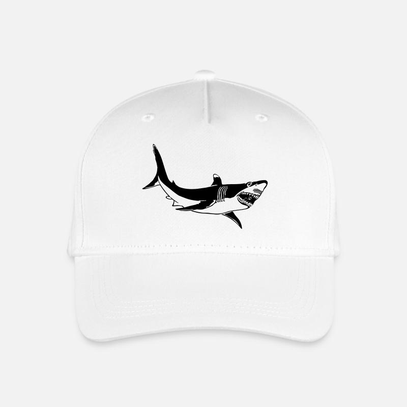 Great White - Kinder Bio Basecap - Weiß